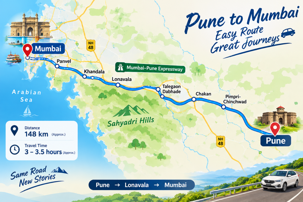 Mumbai to Pune Distance, Travel Time, & Best Route by Road chatgpt image sep 23, 2026, 12 16 41 pm